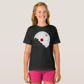  Muziek Vinyl Record Natuur Design T-shirt (Voorkant volledig)