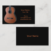 Muziek Visitekaartje (Voorkant / Achterkant)