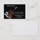 Muziek Visitekaartje (Voorkant / Achterkant)