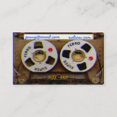 Muziek Visitekaartje (Achterkant)