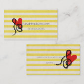 Muziek Visitekaartje (Voorkant / Achterkant)