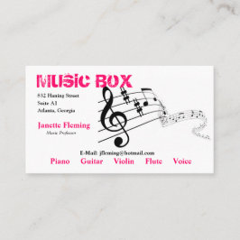Muziek Visitekaartje
