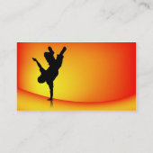 Muziek Visitekaartje - Breakdans 2 (Achterkant)