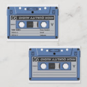 Muziek Visitekaartje - Cassette (Voorkant / Achterkant)