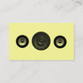 Muziek Visitekaartje - Luidsprekers (Achterkant)