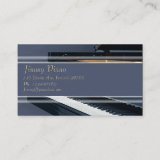 Muziek Visitekaartje - Piano