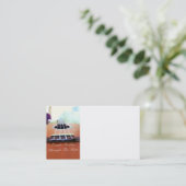 Muziek Visitekaartje. (Ukulele Logo) Visitekaartje (Staand voorkant)