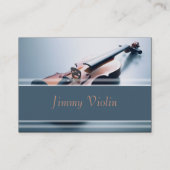 Muziek Visitekaartje - Violin (Achterkant)