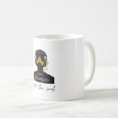 Muziek voedt je ziel koffiemok (Voorkant rechts)