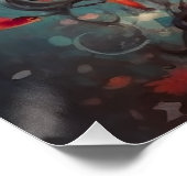 Muziek voedt me perfect poster (Hoek)