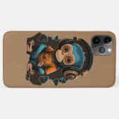 Muziek voor apensets in het luisteren, muziek onde Case-Mate iPhone case (Achterkant (horizontaal))