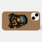 Muziek voor apensets in het luisteren, muziek onde Case-Mate iPhone case (Achterkant (horizontaal))