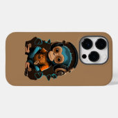 Muziek voor apensets in het luisteren, muziek onde Case-Mate iPhone case (Achterkant (horizontaal))