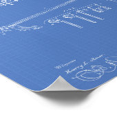 Muziek voor apparaatonderricht 1893 — Patentkunst  Poster (Hoek)