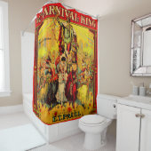 Muziek voor circa 1915 vellen The Carnival King Douchegordijn (In situ)