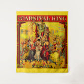 Muziek voor circa 1915 vellen The Carnival King Wandkleed (Voorkant)