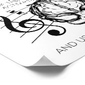 Muziek voor de geest poster (Hoek)