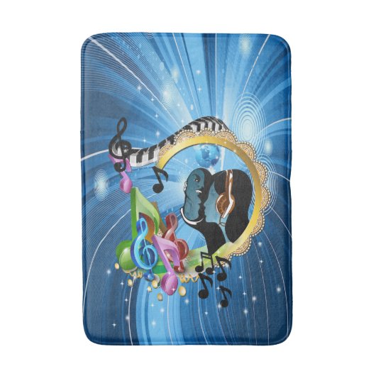 Muziek voor de sol badmat (Voorkant Verticaal)