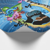 Muziek voor de sol cadeaupapier (Hoek)