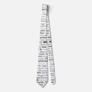 Muziek voor de sol en de geest stropdas