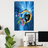 Muziek voor de sol poster (Thuiskantoor)