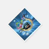 Muziek voor de sol servetten (Hoek)