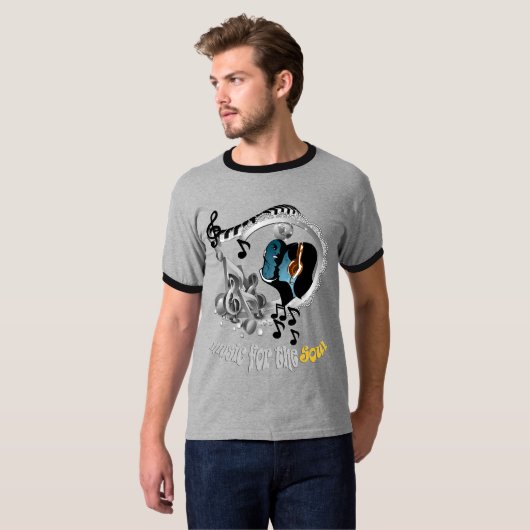 Muziek voor de sol t-shirt (Voorkant volledig)