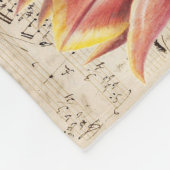 Muziek voor de ziel fleece deken (Hoek)