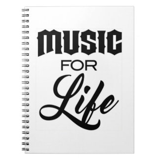 Muziek voor het leven Notitieboek