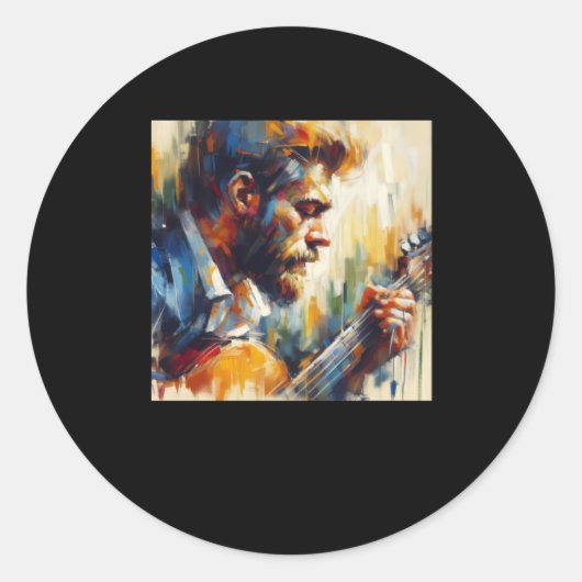 Muziek voor je Sticker (Voorkant)
