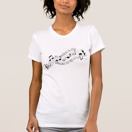 MUZIEK VOOR MIJN SOUL, SAILOR T-SHIRT (Voorkant)