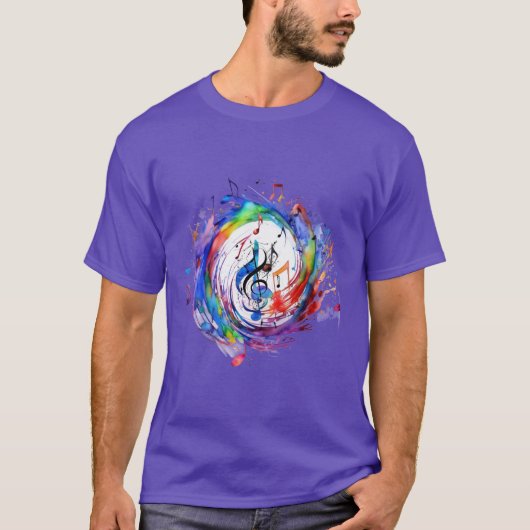 muziek - Vortex T-shirt (Voorkant)