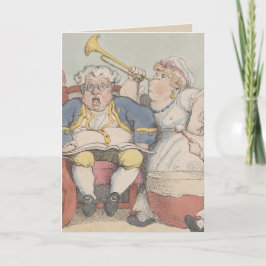 Muziek - Vouwbare wenskaart Kaart