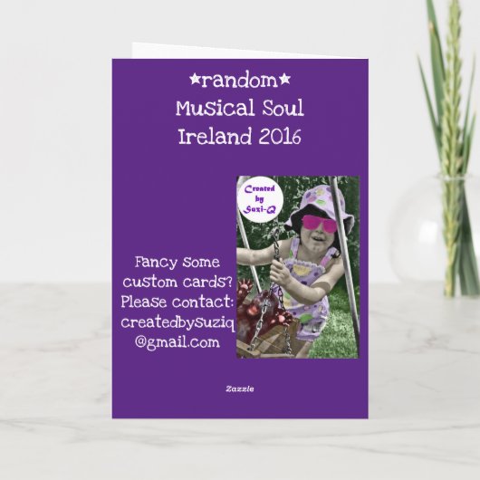 Muziek vult je Soul Card in Kaart (Achterkant)