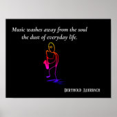 Muziek wast  poster (Voorkant)