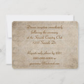  muziek Wedding Vow Renewal Kaart (Achterkant)