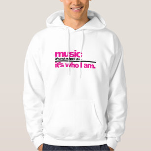 Muziek - Wie ben ik Hoodie
