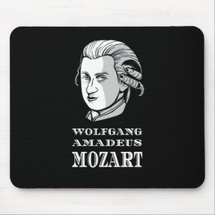 Muziek - Wolfgang Amadeus Mozart Portret Muismat