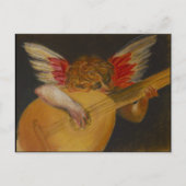 Muziek wordt wel eens de toespraak van engelen gen briefkaart (Voorkant)