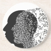 Muziek Zandsteen Onderzetter (Voorkant)