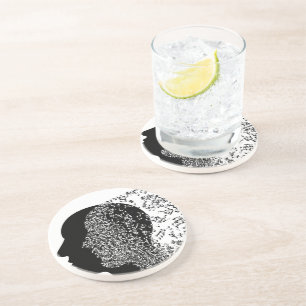 Muziek Zandsteen Onderzetter