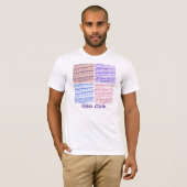 Muziek/Zangkoor T-shirt (Voorkant volledig)
