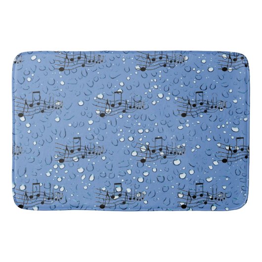 Muziek - Zingen in de douche Badmat (Voorkant)