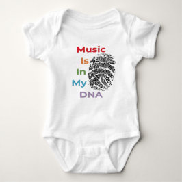 Muziek zit in mijn DNA-Baby-badpak Romper