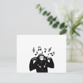 muziekaap briefkaart (Staand voorkant)