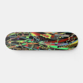 Muziekachtergrond Skateboard (Horizontaal)