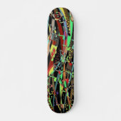 Muziekachtergrond Skateboard (Voorkant)