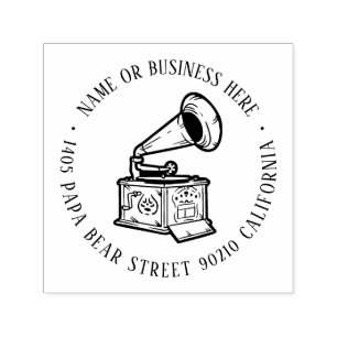  muziekafspeelnaam van muziekspeler Retouradres Zelfinktende Stempel