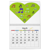 Muziekagenda 2011 kalender (Mar 2027)