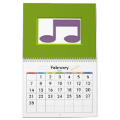 Muziekagenda 2011 kalender (Feb 2027)